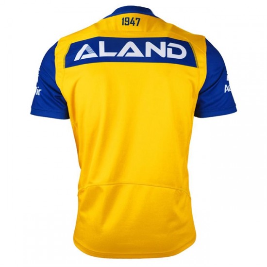 Camisola Parramatta Eels Rugby Equipamento Segundo 2021 Manga Curta